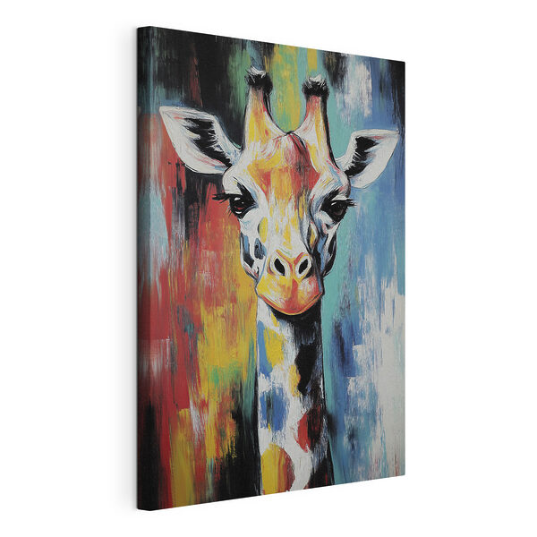 Quadri Dipinto raffigurante una giraffa (COD: s40349) Quadri Quadri Dipinto raffigurante una giraffa (COD: s40349)
