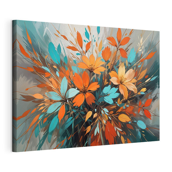 Dipinti di fiori e foglie Quadri Dipinti di fiori e foglie