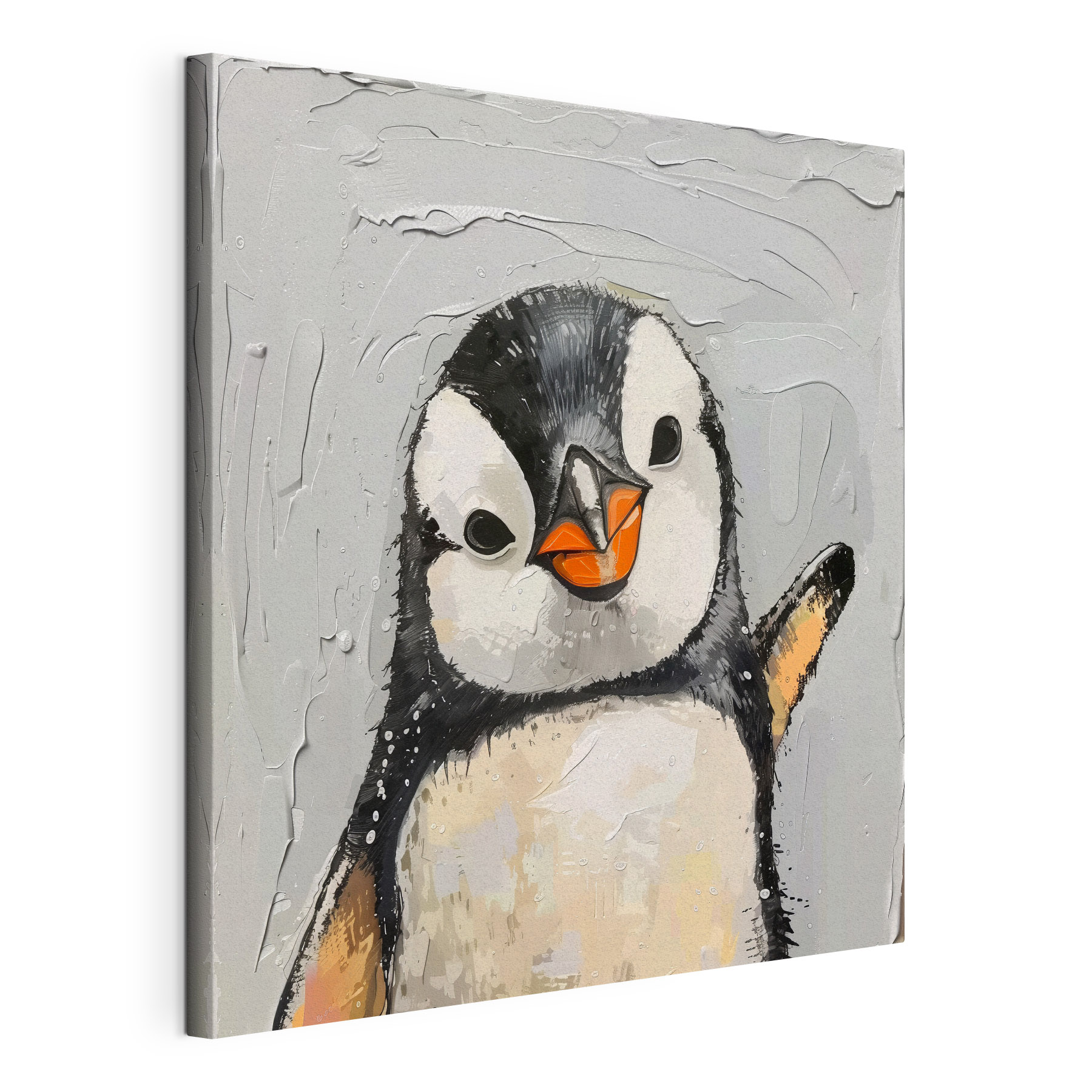 Painting of a penguin Painting of a penguin