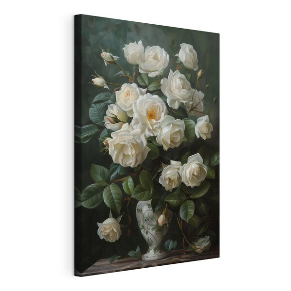 Quadri Primo piano di un fiore bianco (COD: s40447) Quadri Quadri Primo piano di un fiore bianco (COD: s40447)