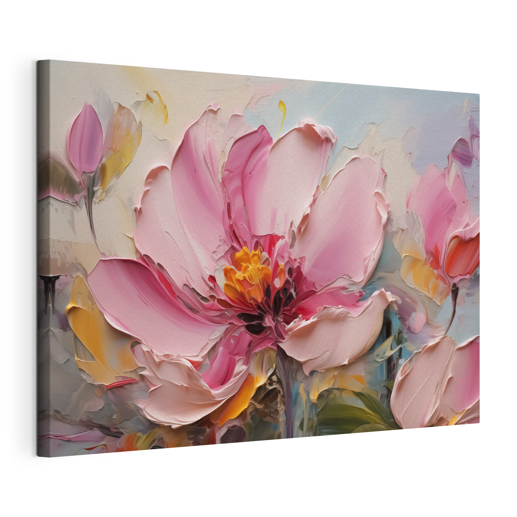 Blooming petals in soft pastel hues Blooming petals in soft pastel hues