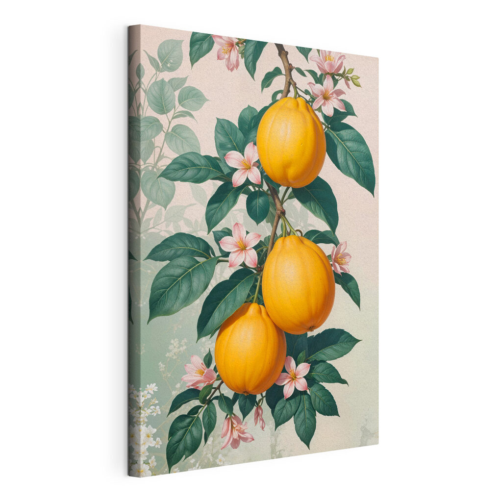 Group of fruit on a plant Group of fruit on a plant