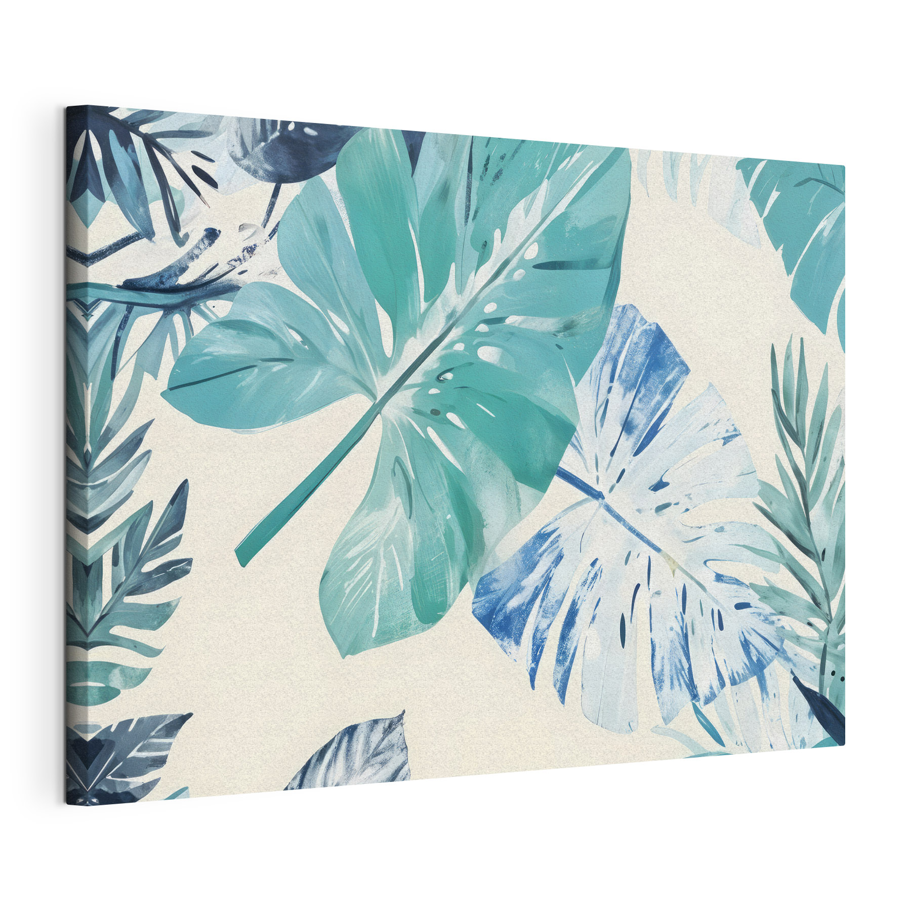 Tropical leaves in vibrant colors Tropical leaves in vibrant colors
