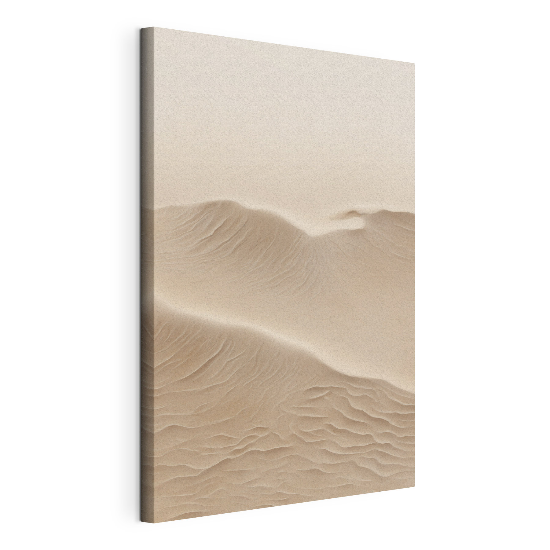 Sand dunes with waves Sand dunes with waves