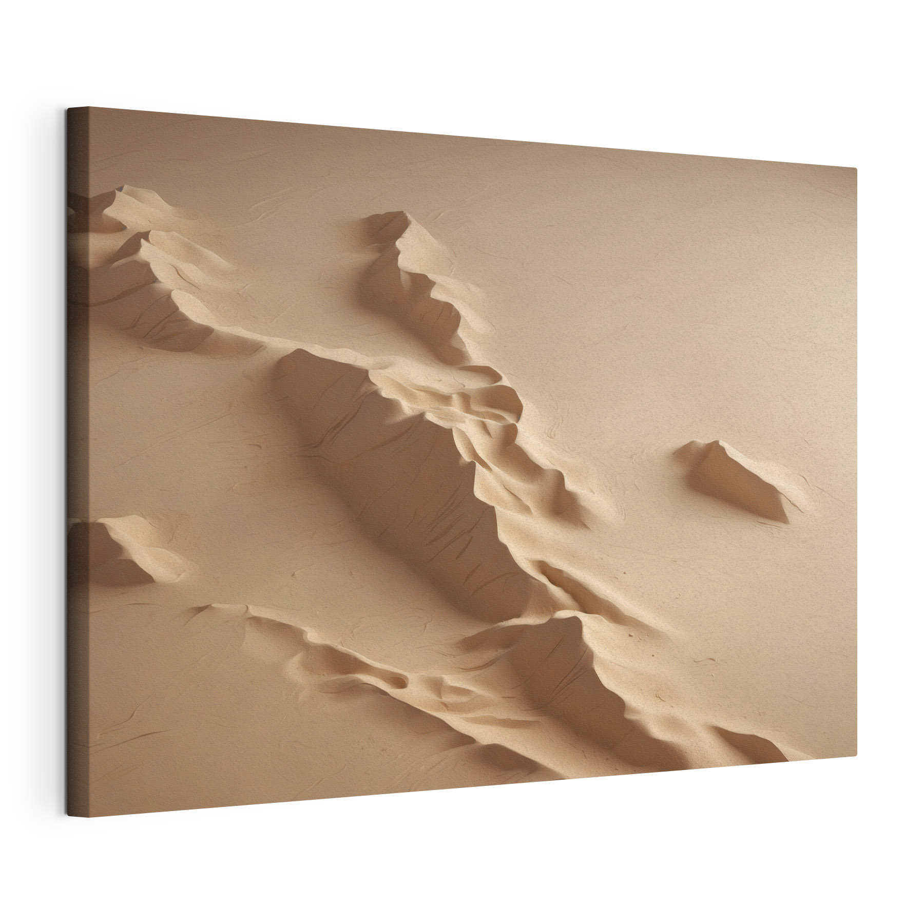 Sand dune with a few hills Sand dune with a few hills