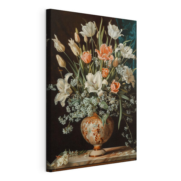 Quadri Dipinto di fiori in un vaso