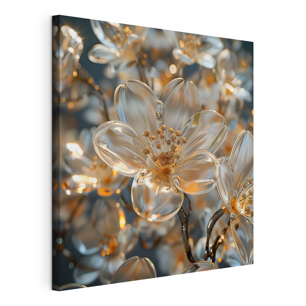 Delicate blossoms in soft hues