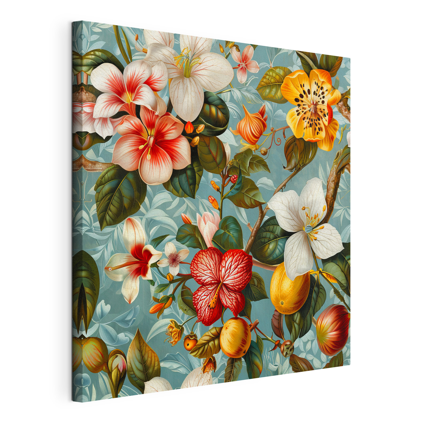 Vibrant blossoms and lush greenery Vibrant blossoms and lush greenery