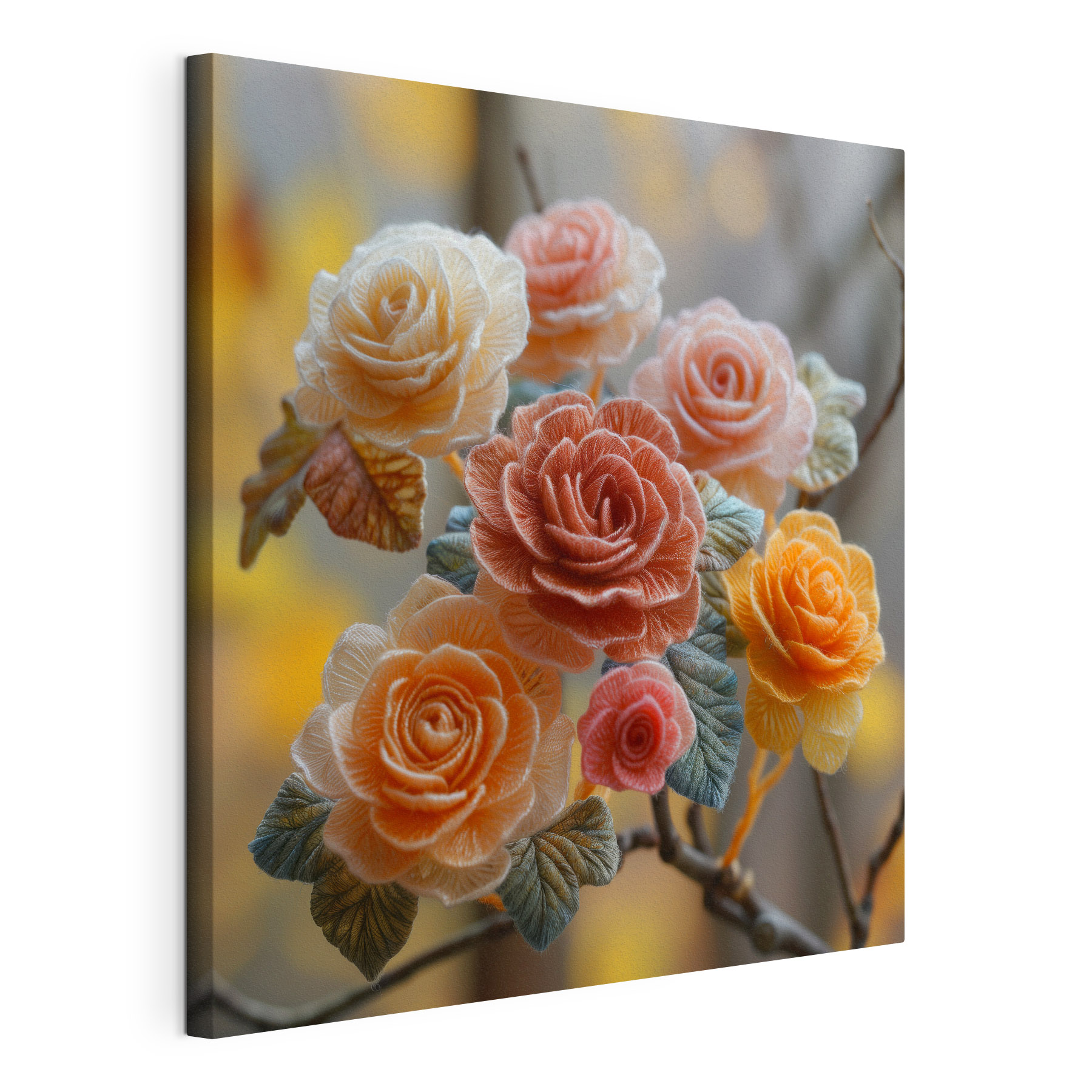 Beautiful roses in soft colors Beautiful roses in soft colors
