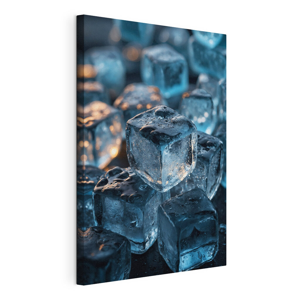 Group of ice cubes