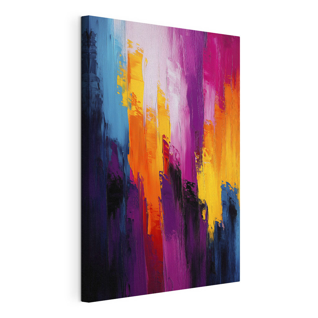 Colorful painting of different colors