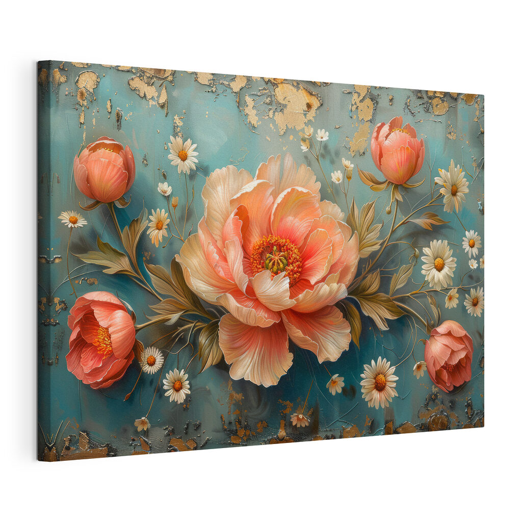 Painting of a flower Painting of a flower