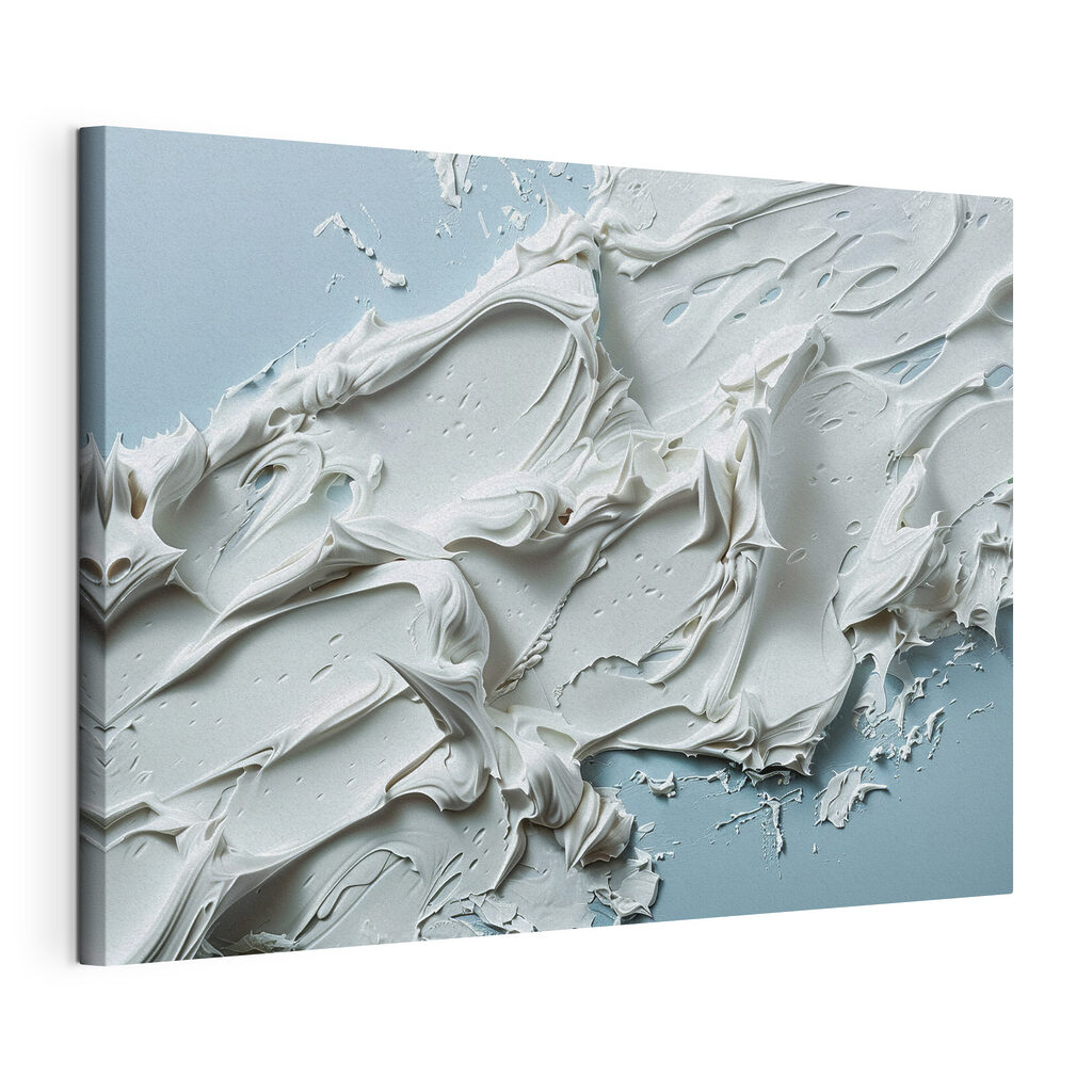 White paint on a surface White paint on a surface