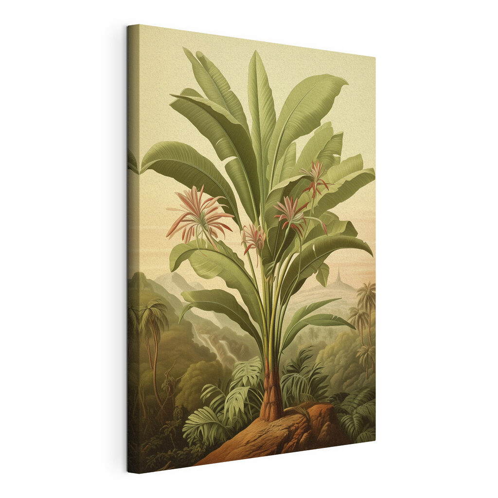 Large plant with flowers and leaves