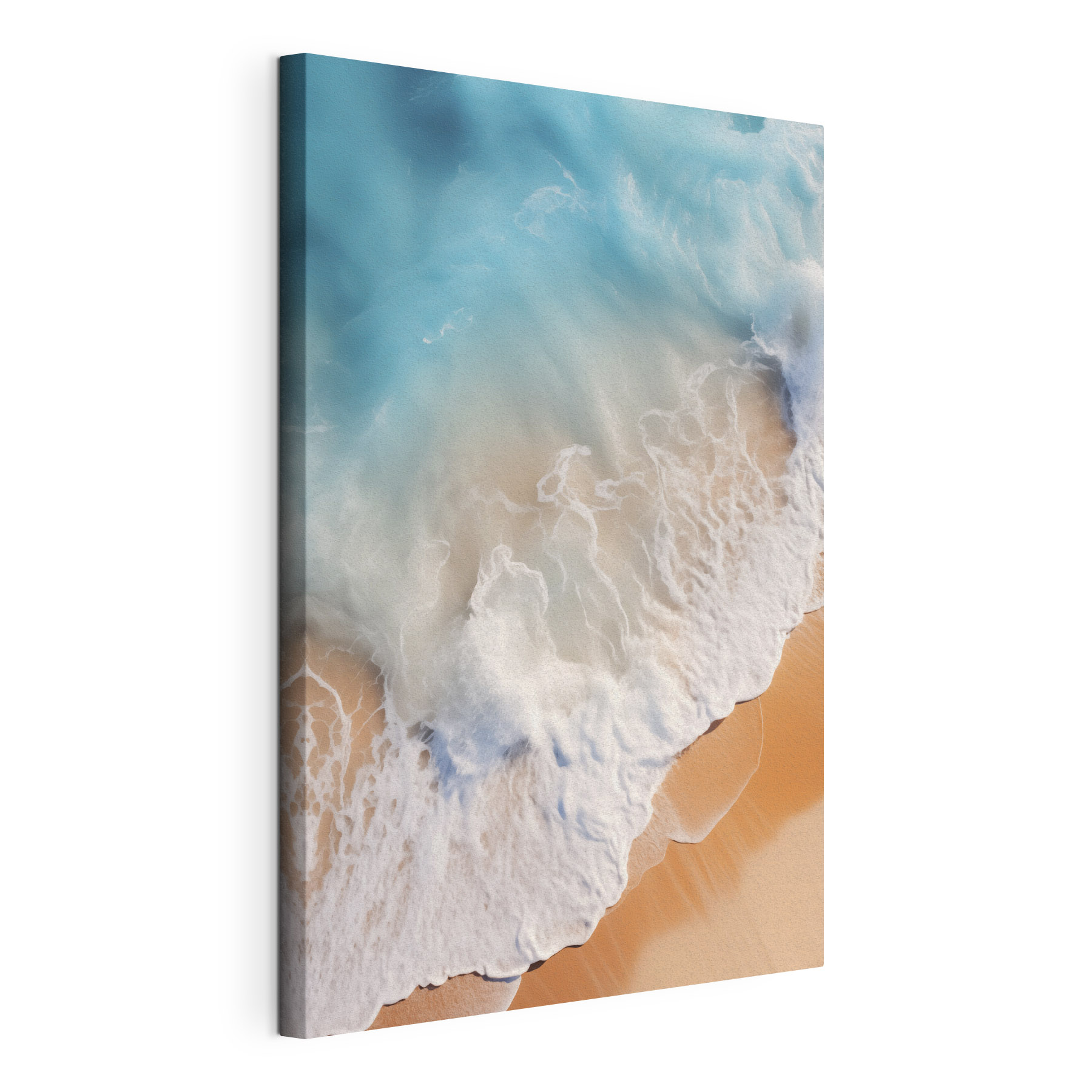 Waves crashing on a beach Waves crashing on a beach