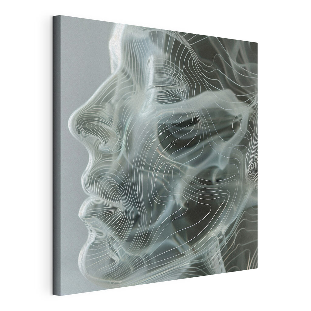 Abstract lines revealing subtle expressions Abstract lines revealing subtle expressions