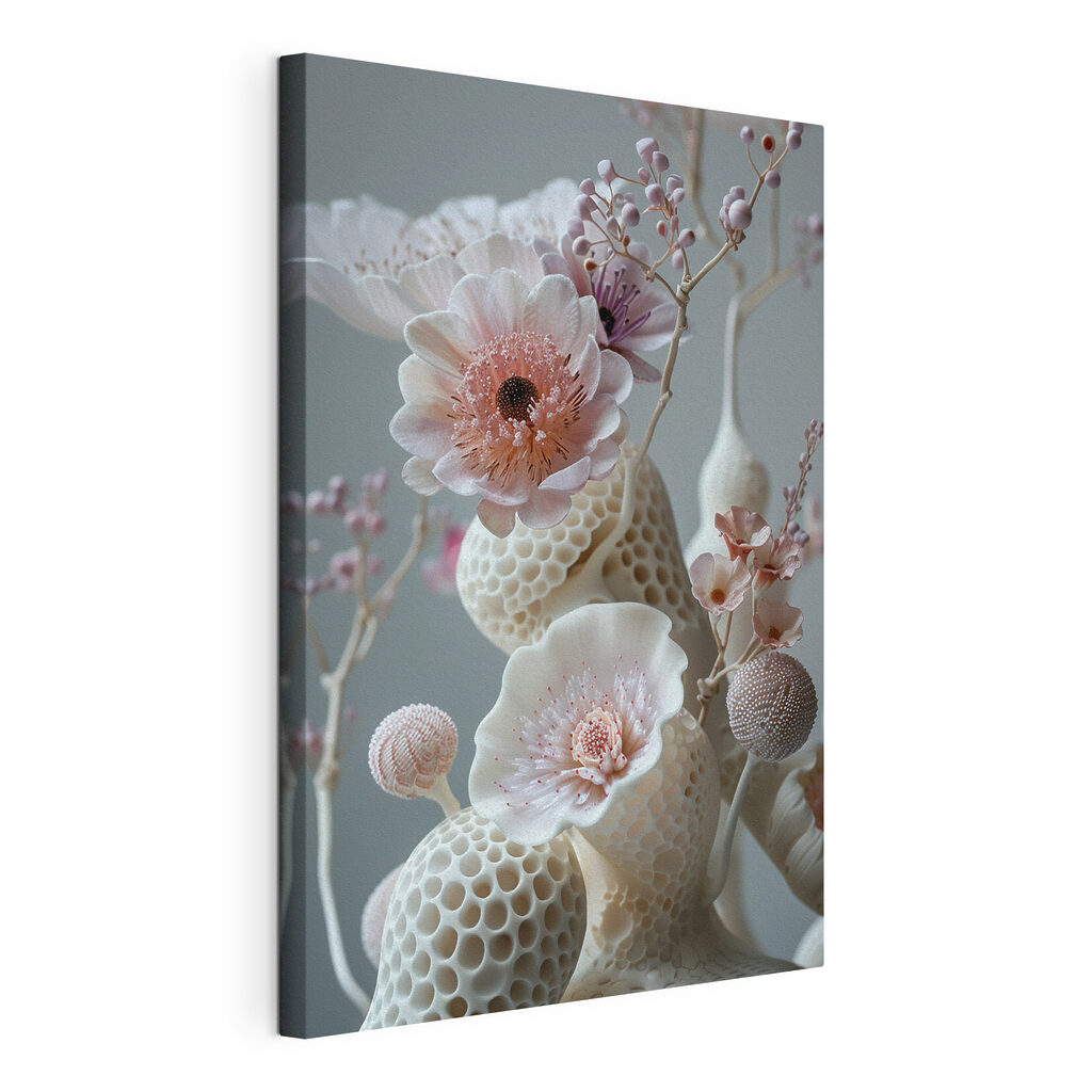 Delicate blooms in soft pastel hues Delicate blooms in soft pastel hues
