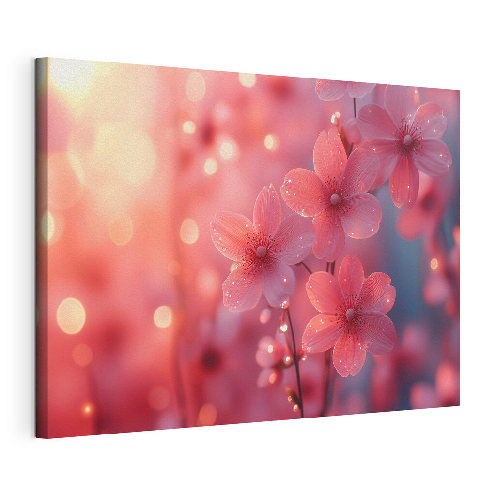 Delicate blossoms in soft pastel hues Delicate blossoms in soft pastel hues
