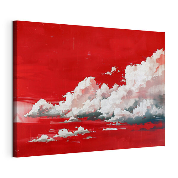 Quadri Cielo rosso con nuvole (COD: s40987) Quadri Quadri Cielo rosso con nuvole (COD: s40987)