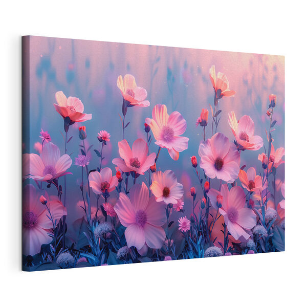 Quadri Quadri Mazzo di fiori rosa (COD: s40990)