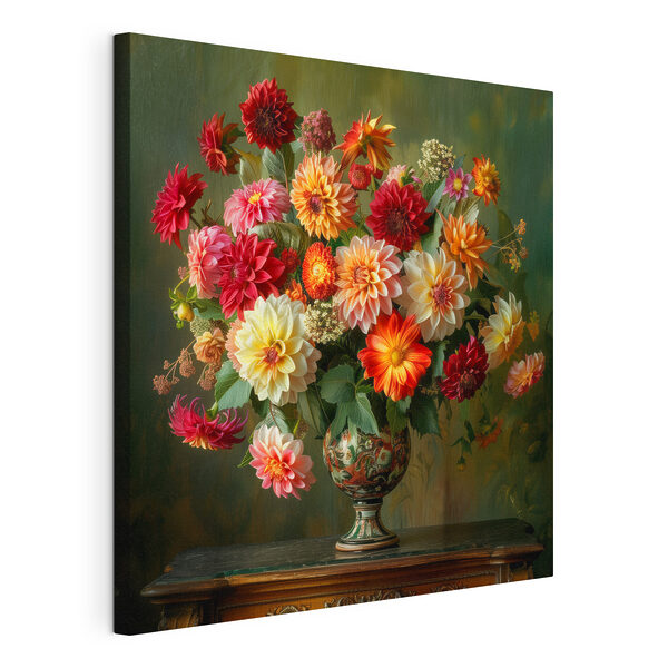 Quadri Quadri Vaso di fiori su un tavolo (COD: s41001)