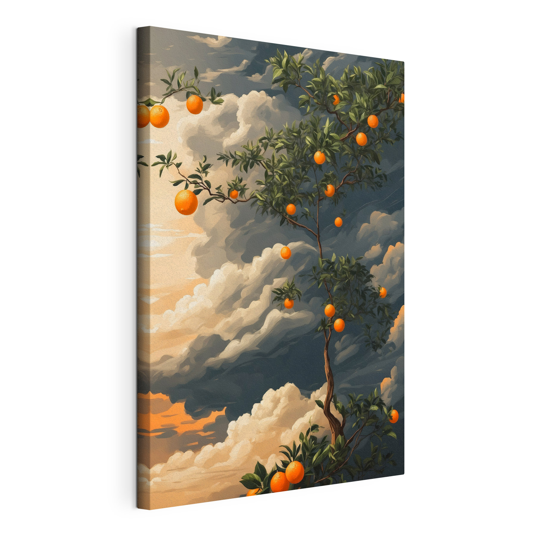 Tree with oranges on it Tree with oranges on it