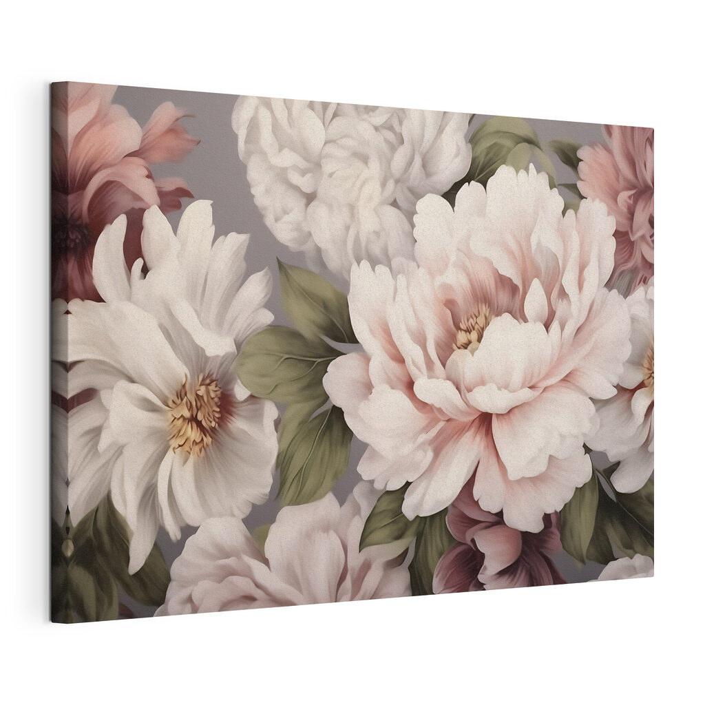 Delicate blooms in soft pastel hues Delicate blooms in soft pastel hues