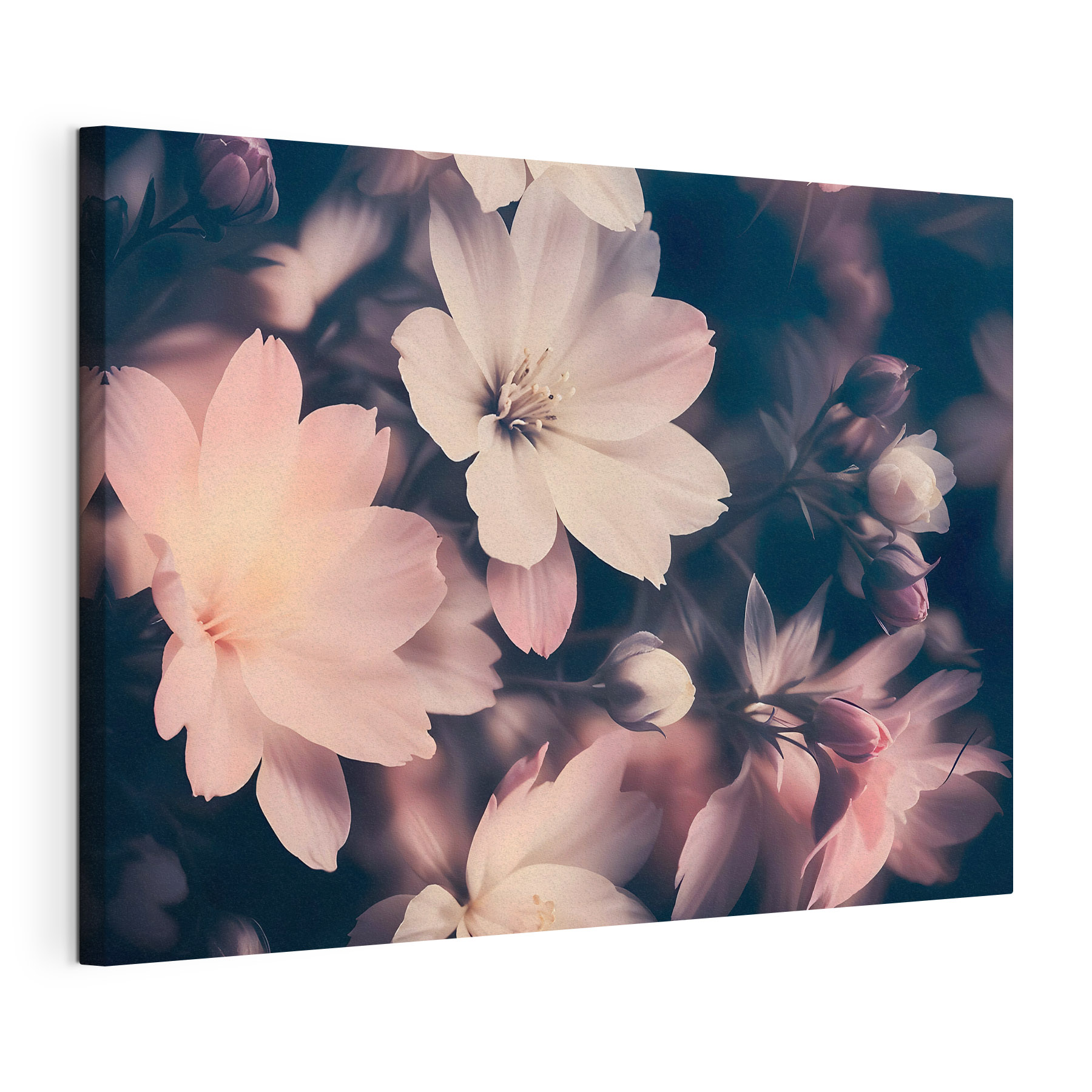 Delicate blossoms in soft shades Delicate blossoms in soft shades