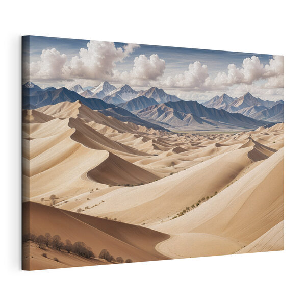 Quadri Grandi dune sabbiose con le montagne sullo sfondo (COD: s41089) Quadri Quadri Grandi dune sabbiose con le montagne sullo sfondo (COD: s41089)