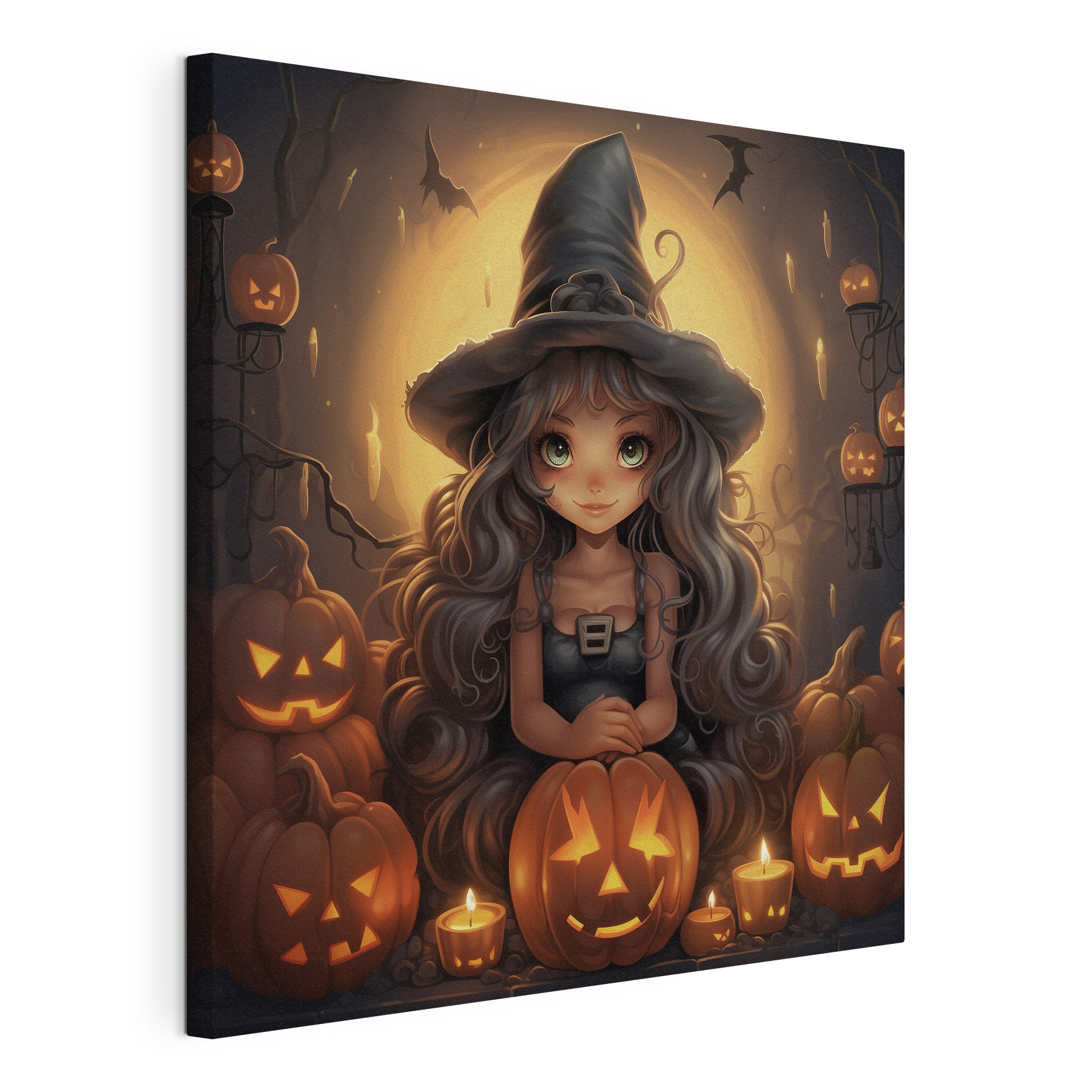 Cartoon of a person sitting on a pumpkin Cartoon of a person sitting on a pumpkin