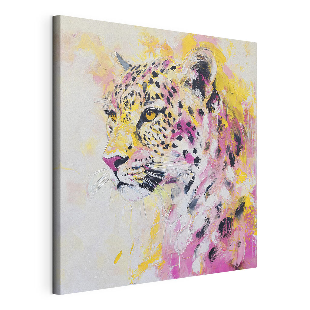 Painting of a cheetah Painting of a cheetah