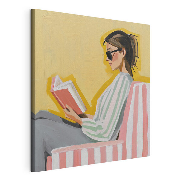 Quadri Donna che legge un libro (COD: s41162) Quadri Quadri Donna che legge un libro (COD: s41162)
