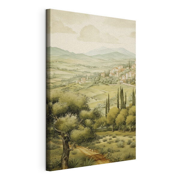 Quadri Quadri Paesaggio con alberi ed edifici (COD: s41220)