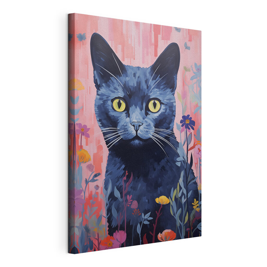 Painting of a cat Painting of a cat