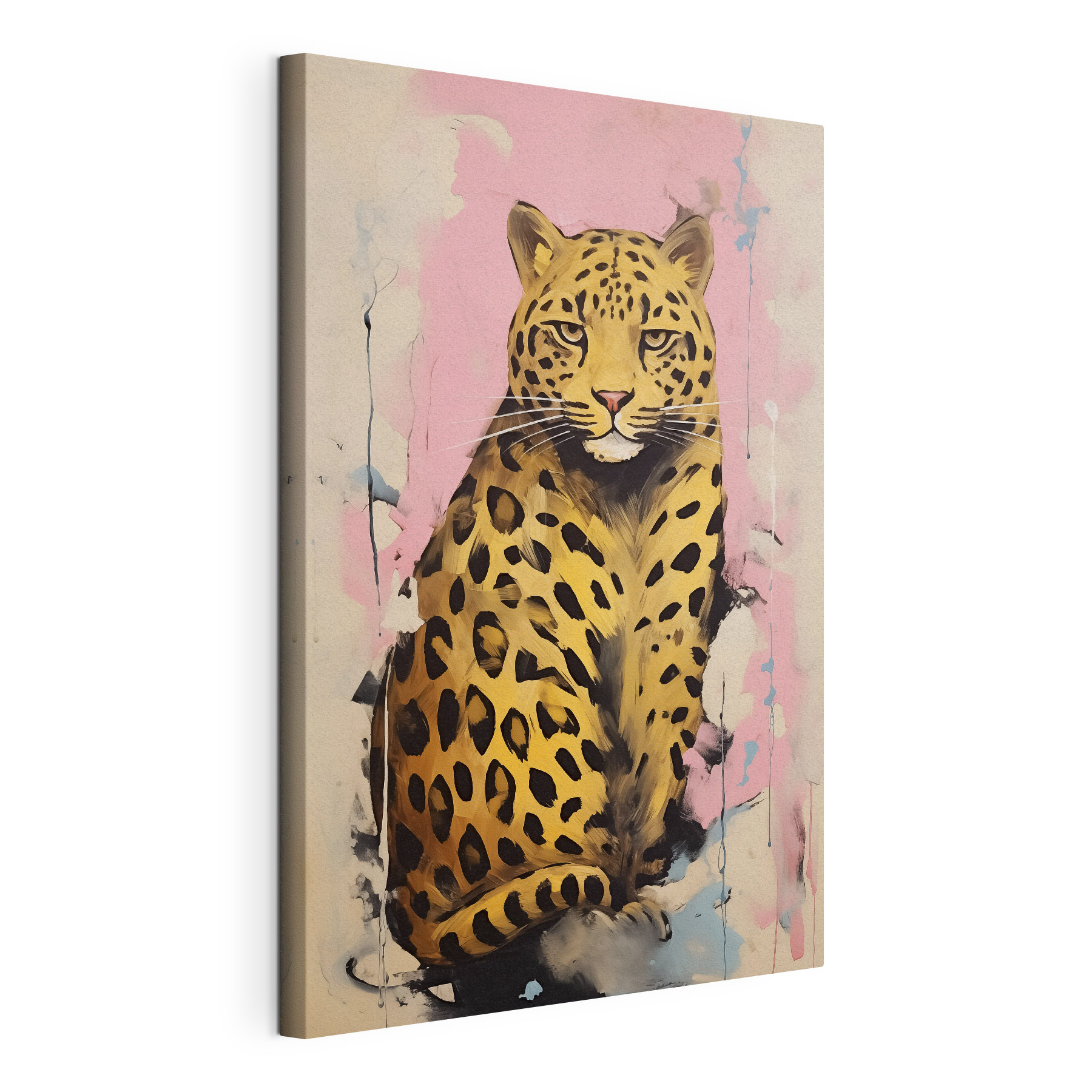 Painting of a cheetah Painting of a cheetah