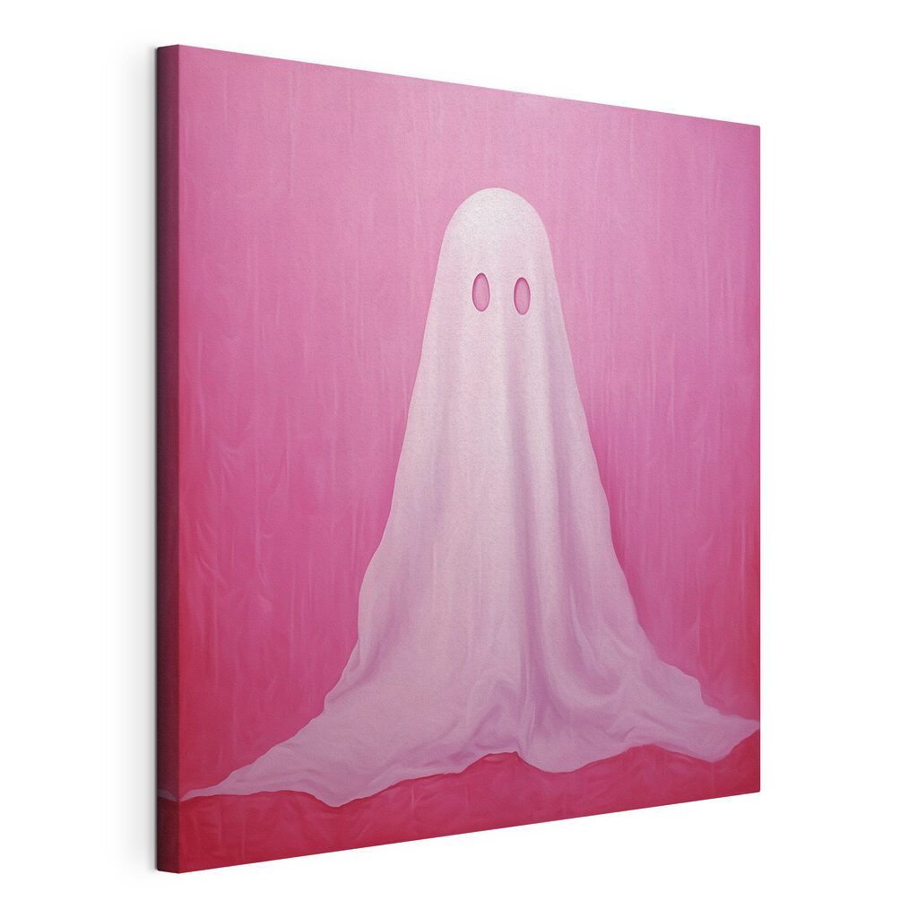 White sheet with two faces White sheet with two faces
