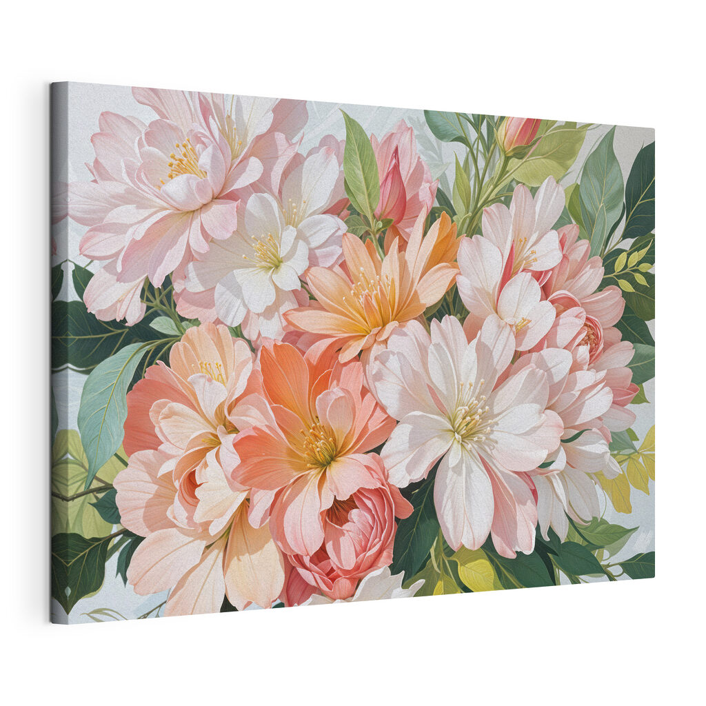 Soft petals in gentle harmony