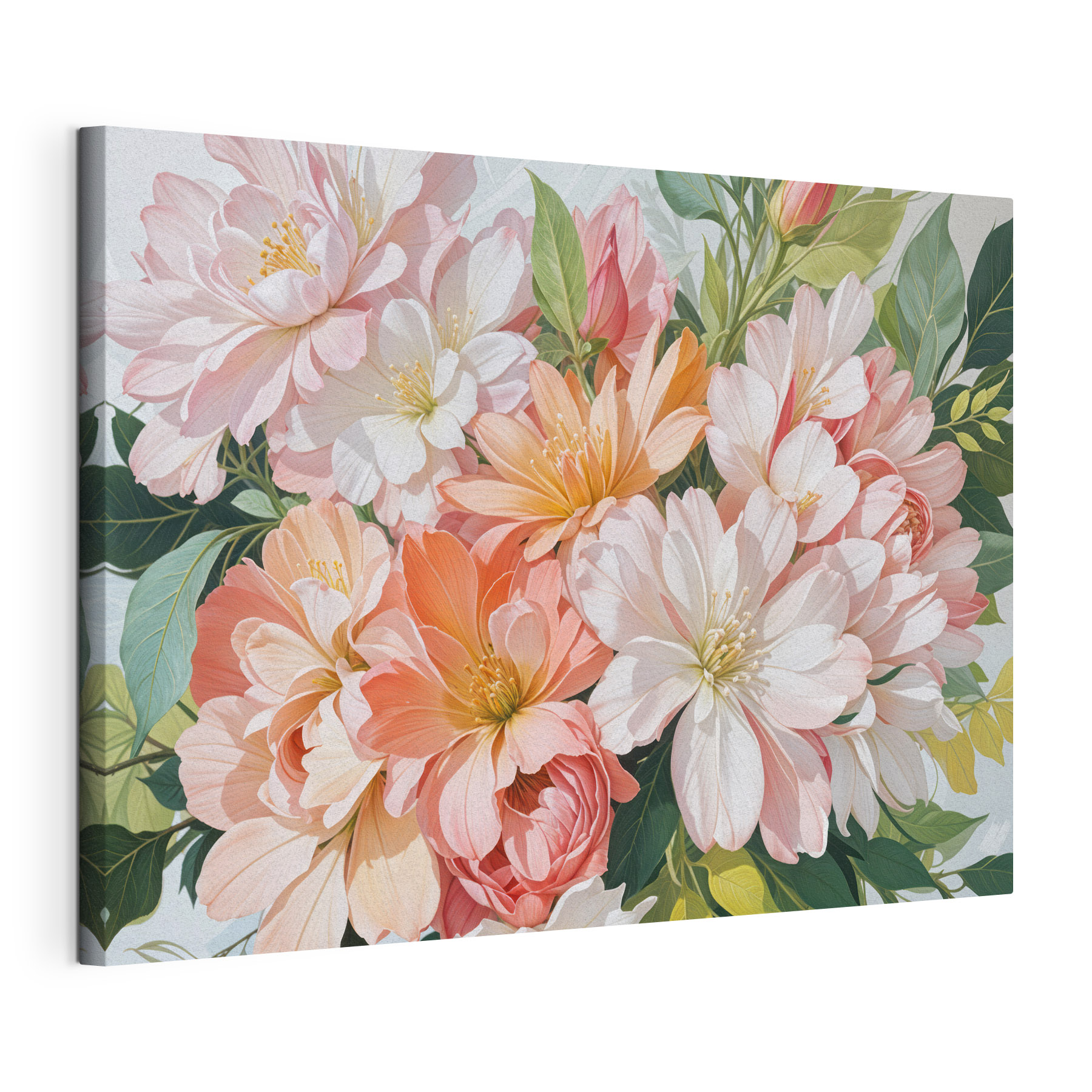Soft petals in gentle harmony