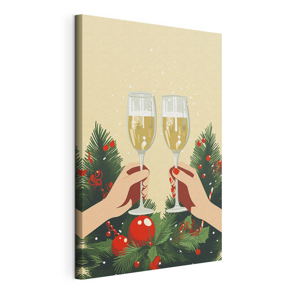Pair of hands holding wine glasses Pair of hands holding wine glasses