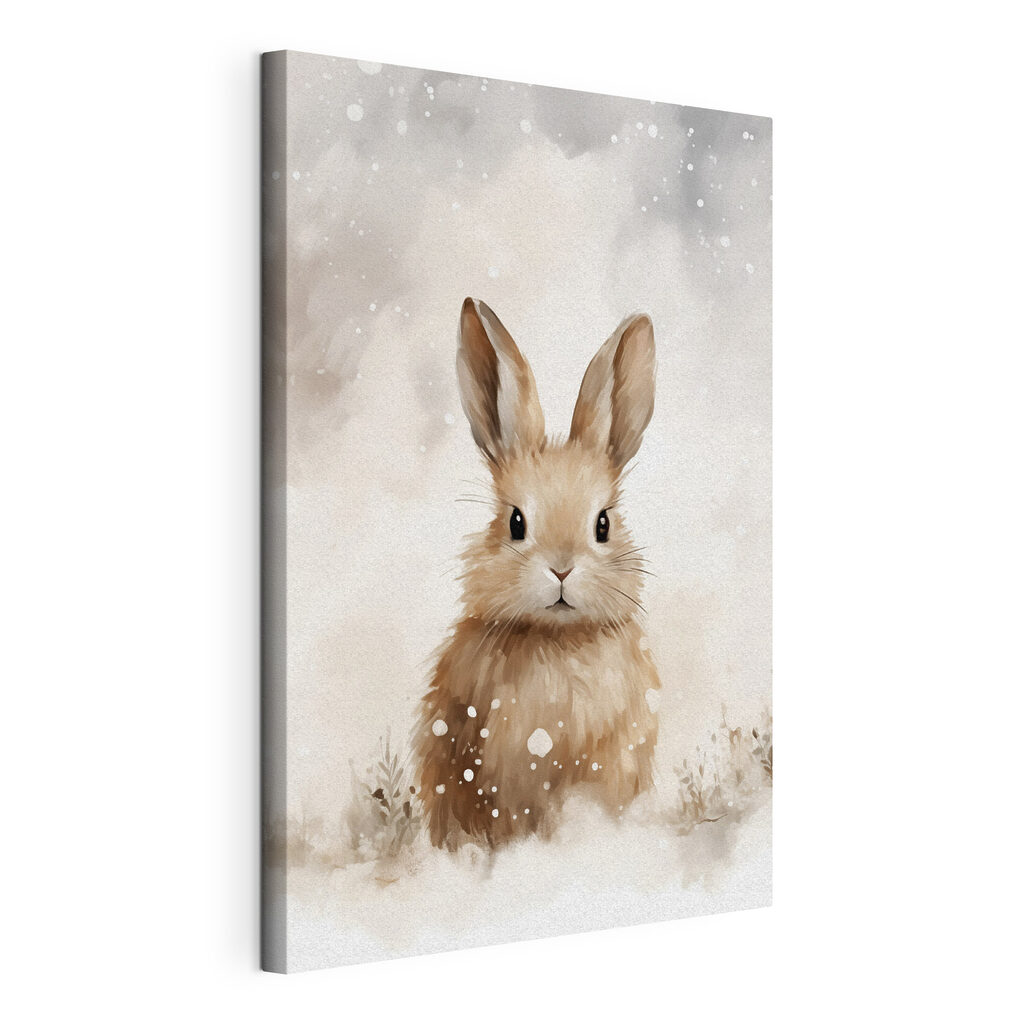 Rabbit in the snow Rabbit in the snow