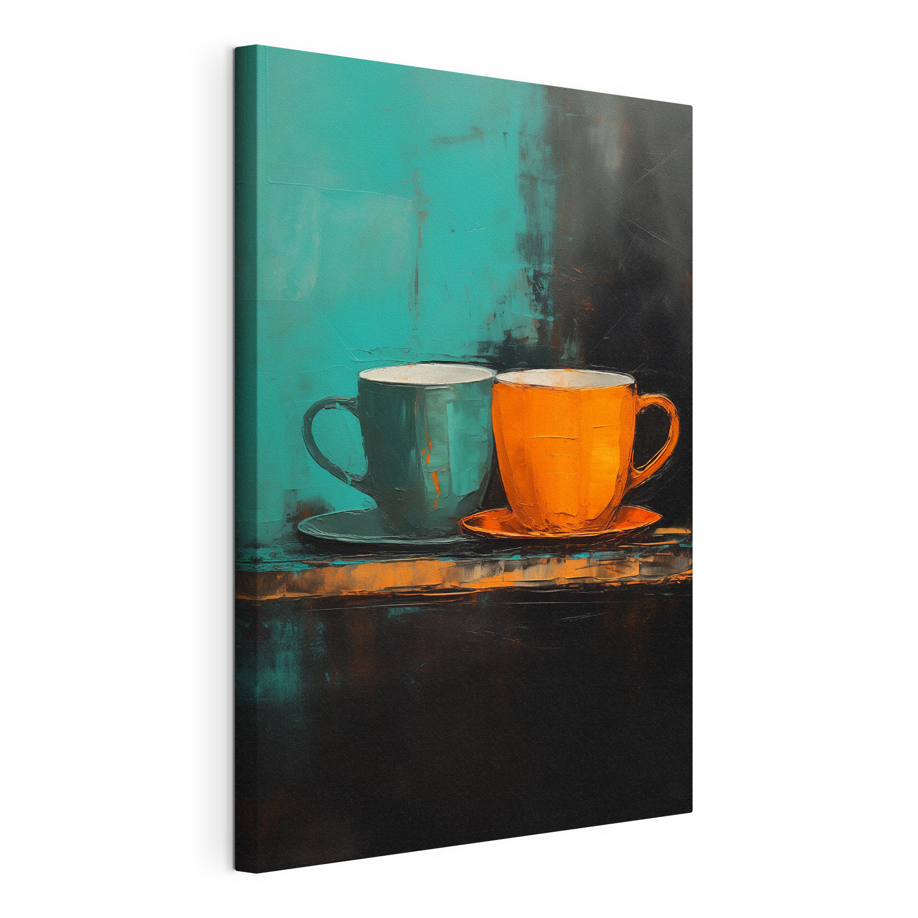 Painting of two cups