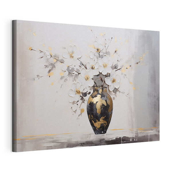 Quadri Dipinto di fiori in un vaso