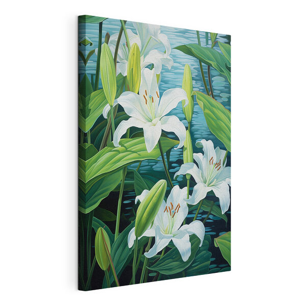 Quadri Quadri Delicati fiori su acque tranquille (COD: s41573)