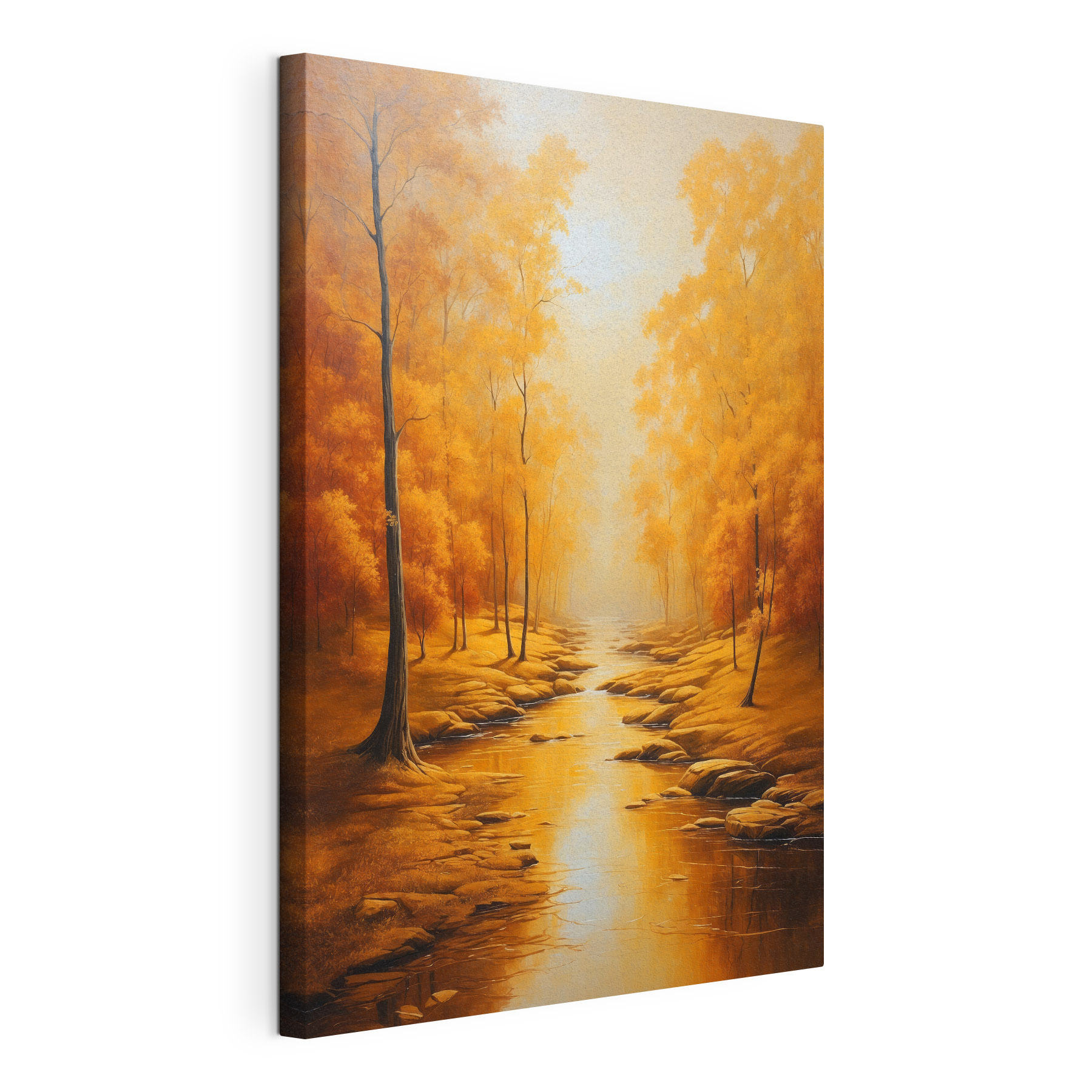 River running through a forest River running through a forest