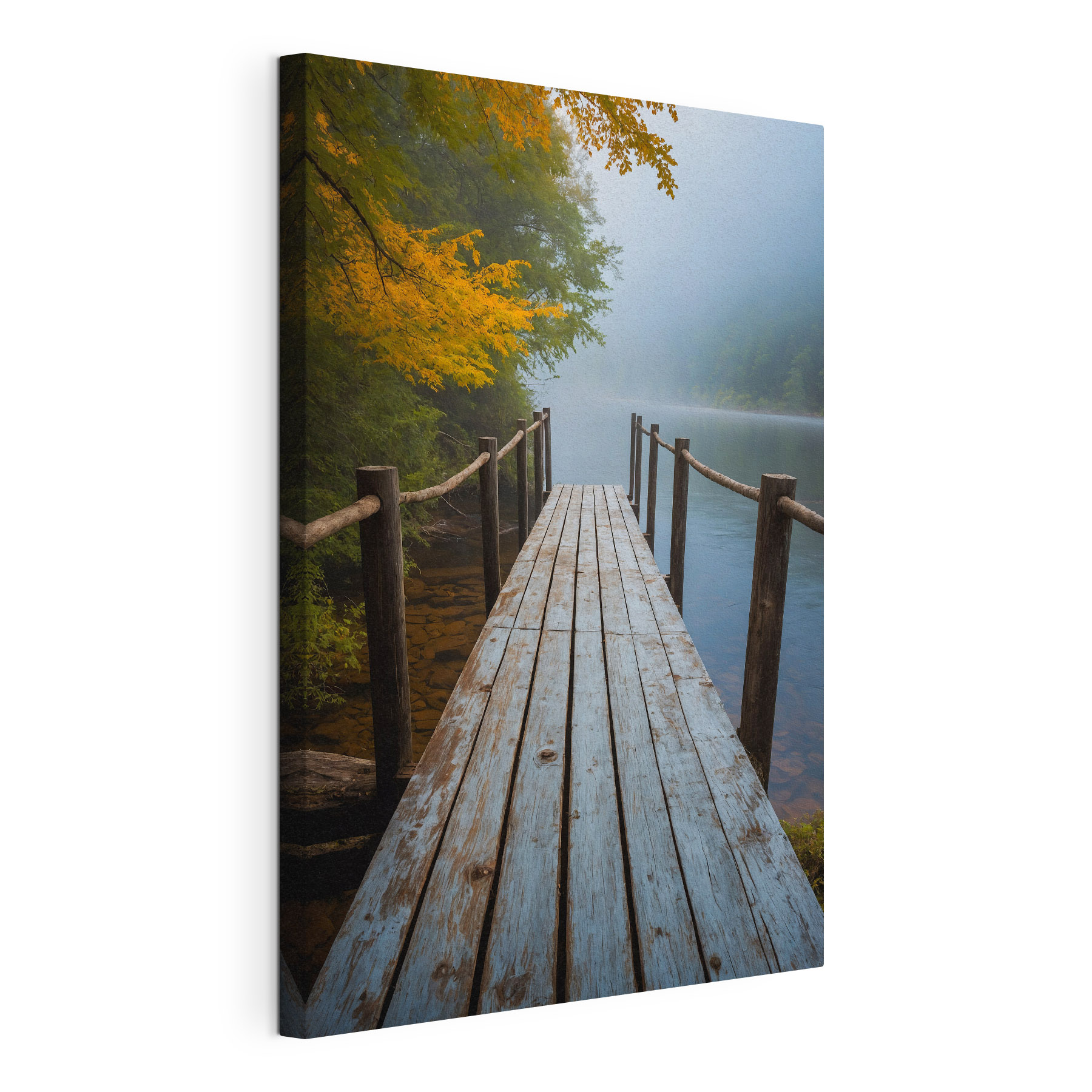Wooden dock over a body of water Wooden dock over a body of water