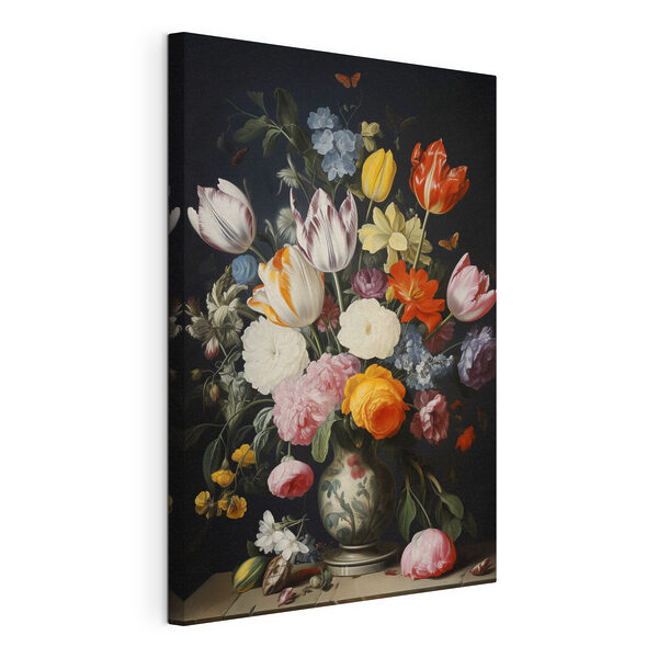 Quadri Quadri Vaso di fiori con farfalle (COD: s41609)