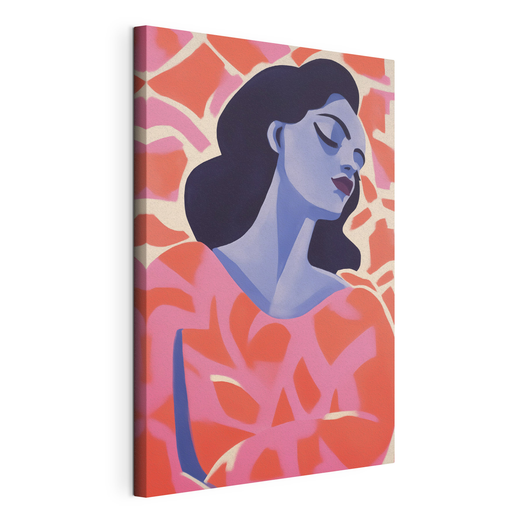- Serene elegance in vibrant hues - Serene elegance in vibrant hues