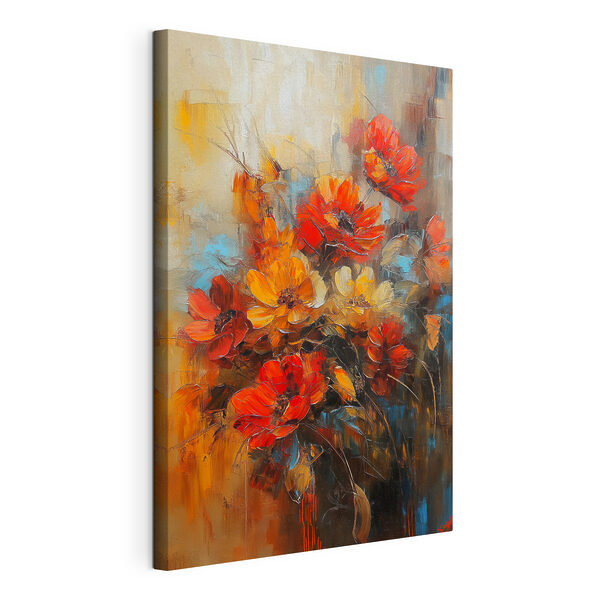 Quadri Dipinto di fiori su tela (COD: s41625) Quadri Quadri Dipinto di fiori su tela (COD: s41625)