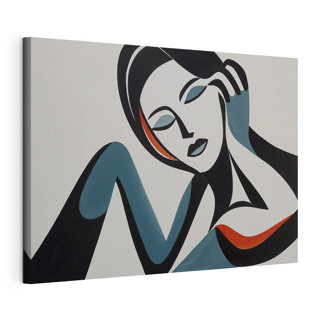 Painting of a woman Painting of a woman