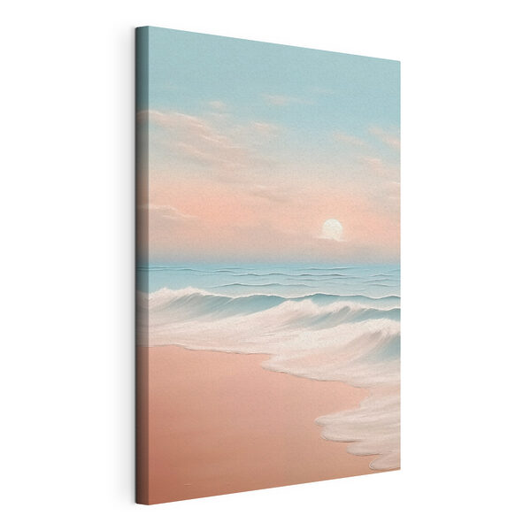 Quadri Spiaggia con le onde e il tramonto (COD: s41684) Quadri Quadri Spiaggia con le onde e il tramonto (COD: s41684)